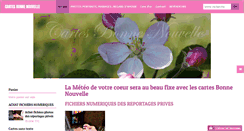 Desktop Screenshot of cartesbonnenouvelle.com